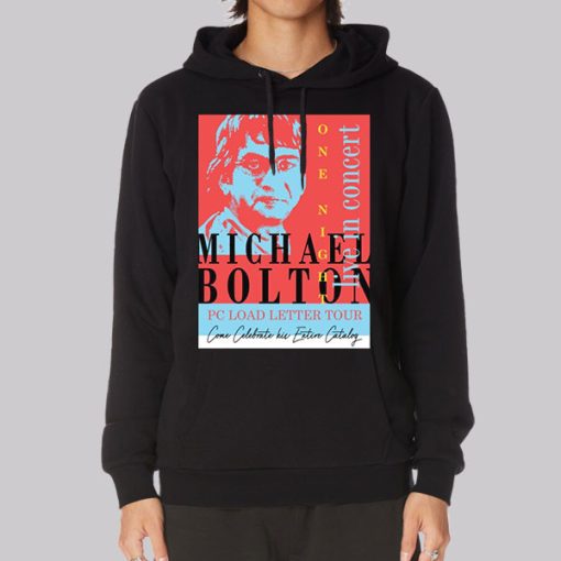 In Concert Office Space Michael Bolton Hoodie