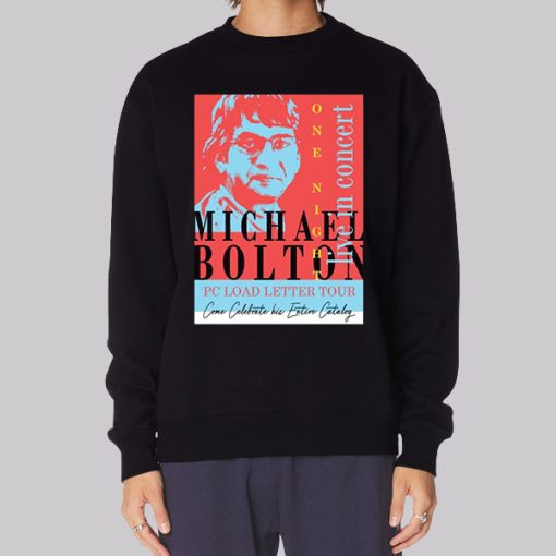 In Concert Office Space Michael Bolton Hoodie