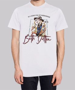 In a World Full of Kardashians Be a Beth Dutton Hoodie 3