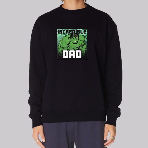 Incredible Dad Hulk Hoodie