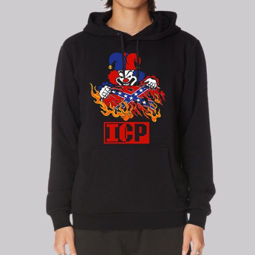 Insane Clown Posse Icp Rebel Flag Hoodie