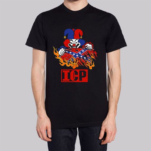 Insane Clown Posse Icp Rebel Flag Hoodie