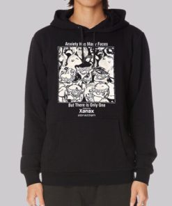 Inspired Anxiety Has Many Faces Hoodie 4