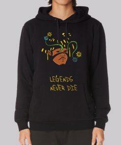Inspired Art Legends Never Die Hoodies