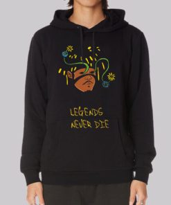 Inspired Art Legends Never Die Hoodies 4