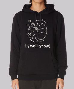 Inspired Cat I Smell Snow Hoodie