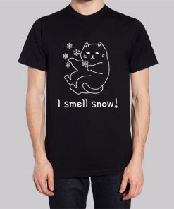 Inspired Cat I Smell Snow Hoodie