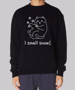 Inspired Cat I Smell Snow Hoodie 3