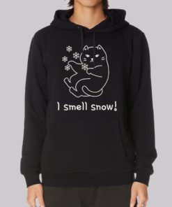Inspired Cat I Smell Snow Hoodie 4