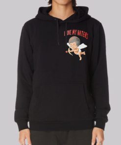 Inspired Cupid I Love My Haters Hoodie 4