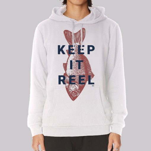 Inspired Fish Keep It Reel Hoodie