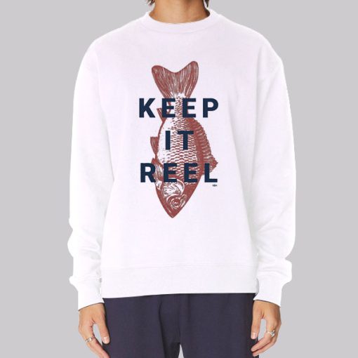 Inspired Fish Keep It Reel Hoodie