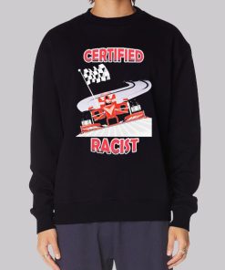 Inspired Graphic Certified Racist f1 Hoodie