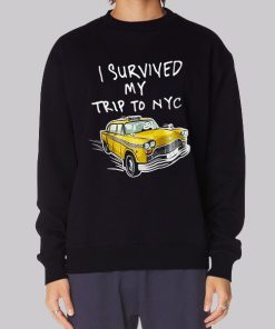 Inspired I Survived My Trip to Nyc Hoodie