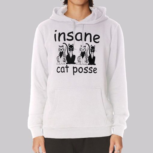 Inspired Insane Cat Posse Hoodie