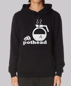 Inspired Pothead Cafe Coffee Lovers Hoodie