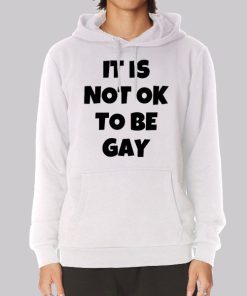 Inspired Quote Anti Gay Hoodie