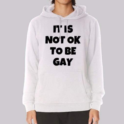 Inspired Quote Anti Gay Hoodie