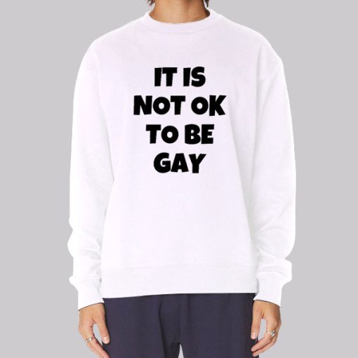 Inspired Quote Anti Gay Hoodie