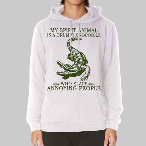 Inspired Spirit Crocodile Quotes Hoodie