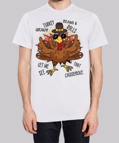 Inspired Turkey Gravy Beans and Rolls Hoodie 3