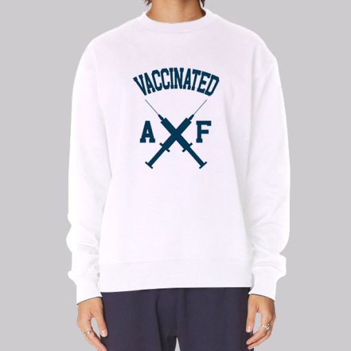 Inspired Vaccinated Af Hoodie