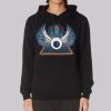 Inspired Wings With Eyes Hoodie