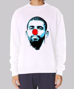 Irving Face Brooklyn Nets Kyrie Clown Hoodie