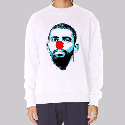 Irving Face Brooklyn Nets Kyrie Clown Hoodie