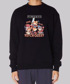 Its Time to Go on Shiba Quest Hoodie