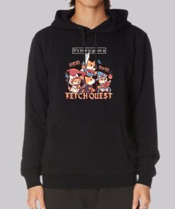 Its Time to Go on Shiba Quest Hoodie 4