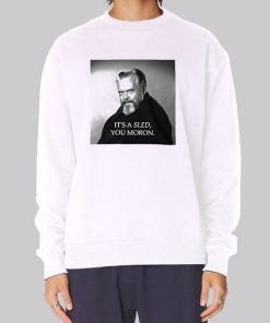 Its a Sled You Moron Memes Hoodie