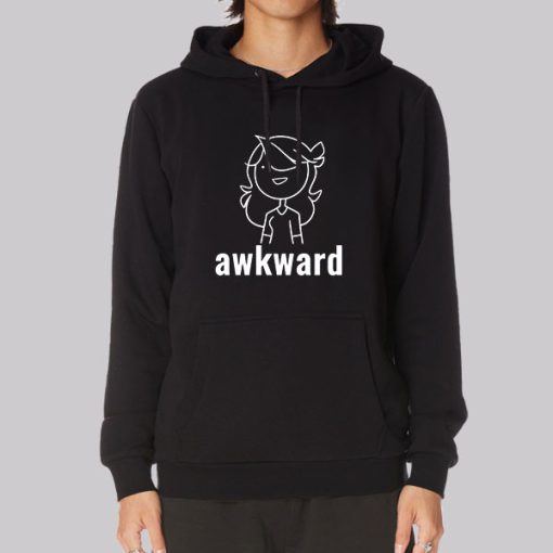 Jaiden Animations Merch Hoodie Awkward Cartoon