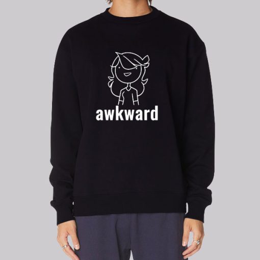 Jaiden Animations Merch Hoodie Awkward Cartoon