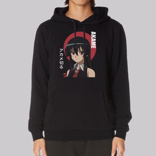 Japanese Anime Merch Akame Ga Kill Hoodie