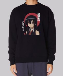 Japanese Anime Merch Akame Ga Kill Hoodie