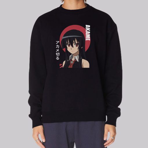 Japanese Anime Merch Akame Ga Kill Hoodie