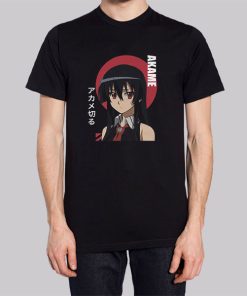 Japanese Anime Merch Akame Ga Kill Hoodie 3