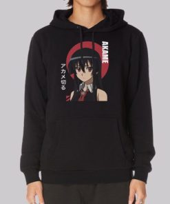 Japanese Anime Merch Akame Ga Kill Hoodie 4