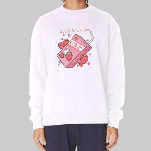 Japanese Georgenotfound Strawberry Milk Hoodie