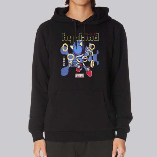 Japanese Hypland Sonic the Hedgehog Hoodie