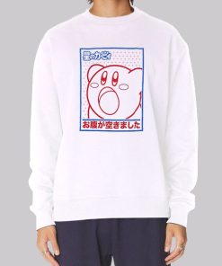 Japanese Line Nintendo Kirby Hoodie