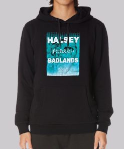 Japanese Text Halsey Badlands Hoodie 1