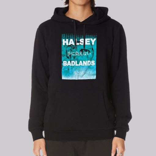 Japanese Text Halsey Badlands Hoodie