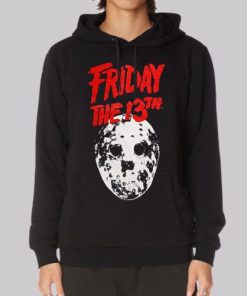 Jason Mask Friday the 13th Hoodie 3 Jason Mask Friday the 13th Hoodie 4