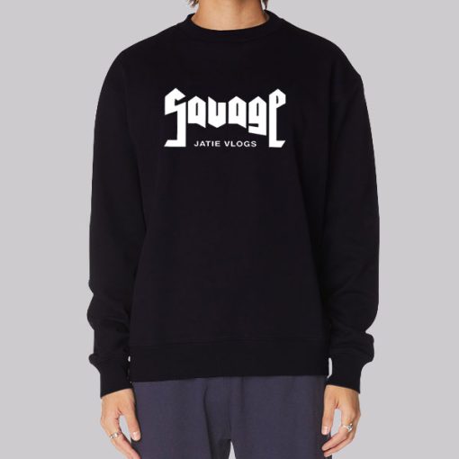 Jatie Merch Savage Jatie Vlogs Hoodie