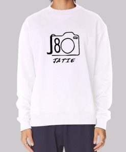 Jatie Vlogs Merch Camera Art Hoodie