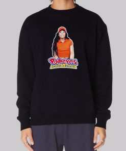 Jayla Foxx Popeyes Employee in Movie Hoodie