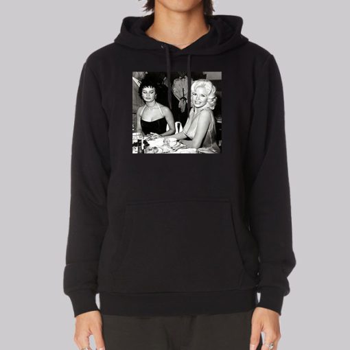 Jayne Mansfield Boobs Loren Hoodie