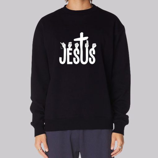 Jesus Be Kinds Asl Hoodie